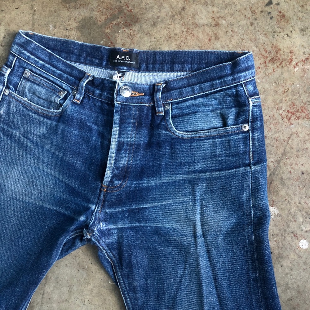 APC Raw jeans
